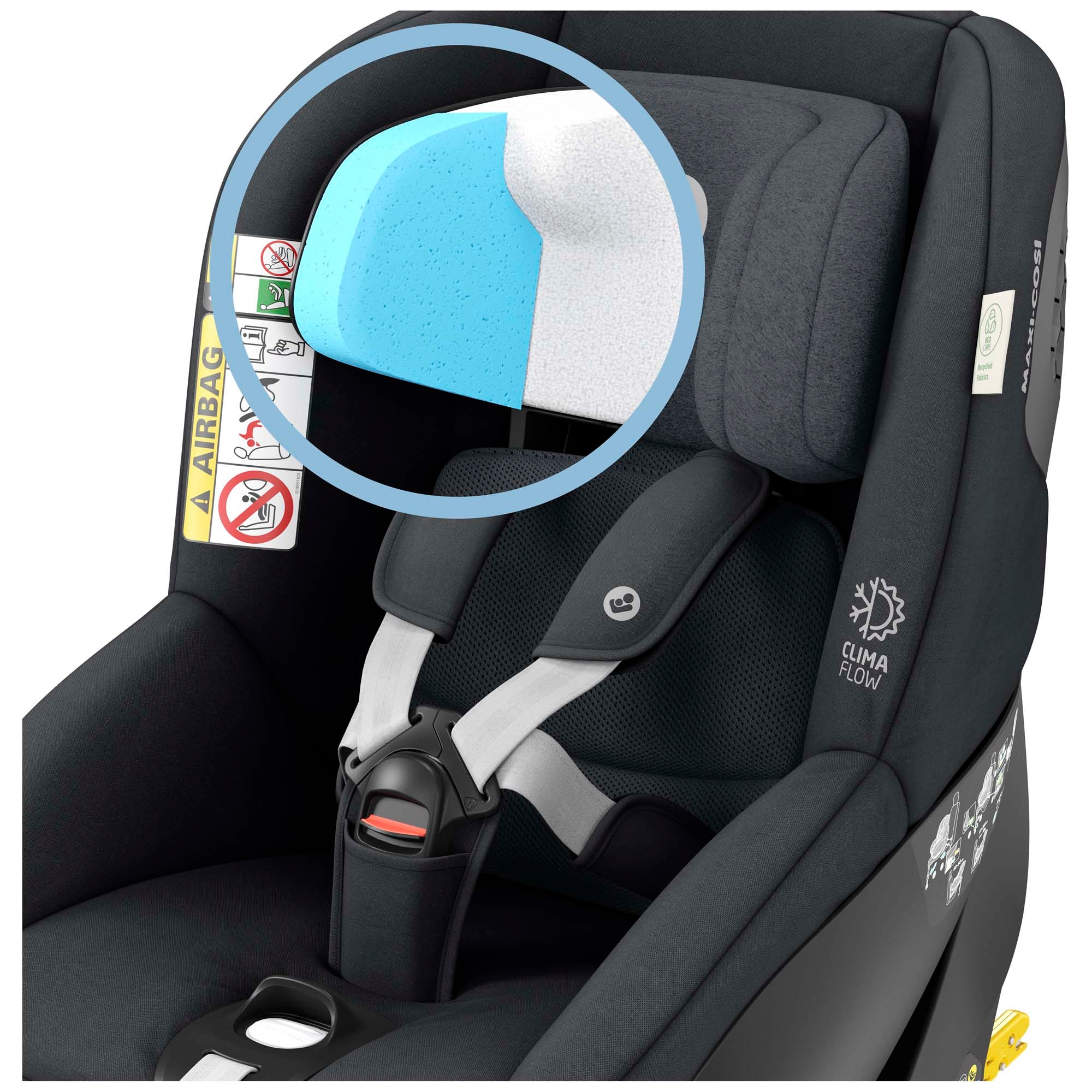 Maxi-Cosi Mica Pro Eco i-Size grijs - isofix autostoelen - Prénatal