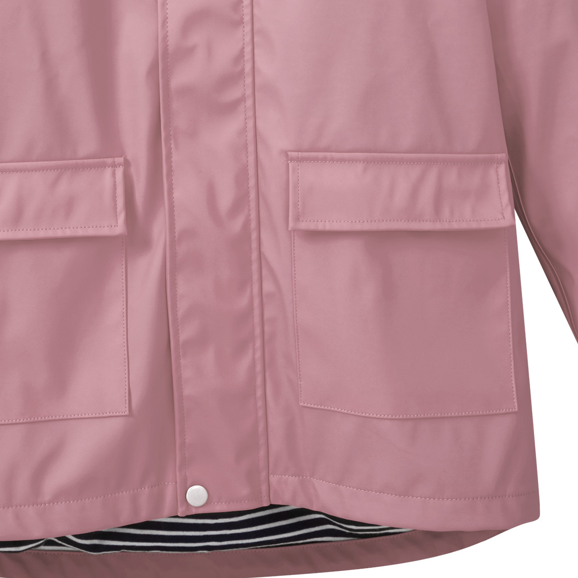 Yigga Mädchen Regenjacke mit Beschichtung rosa