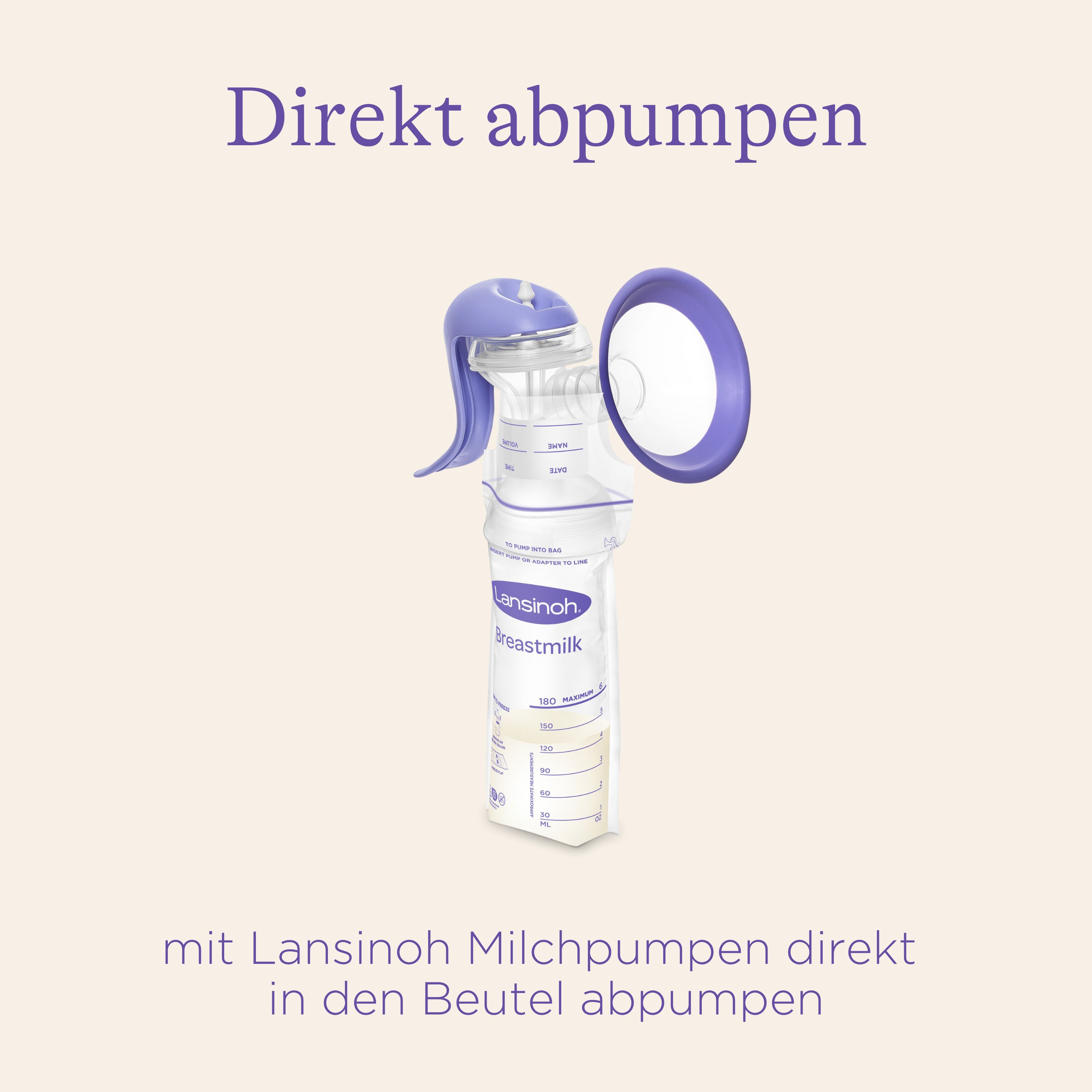 Lansinoh® Handmilchpumpe Weithals