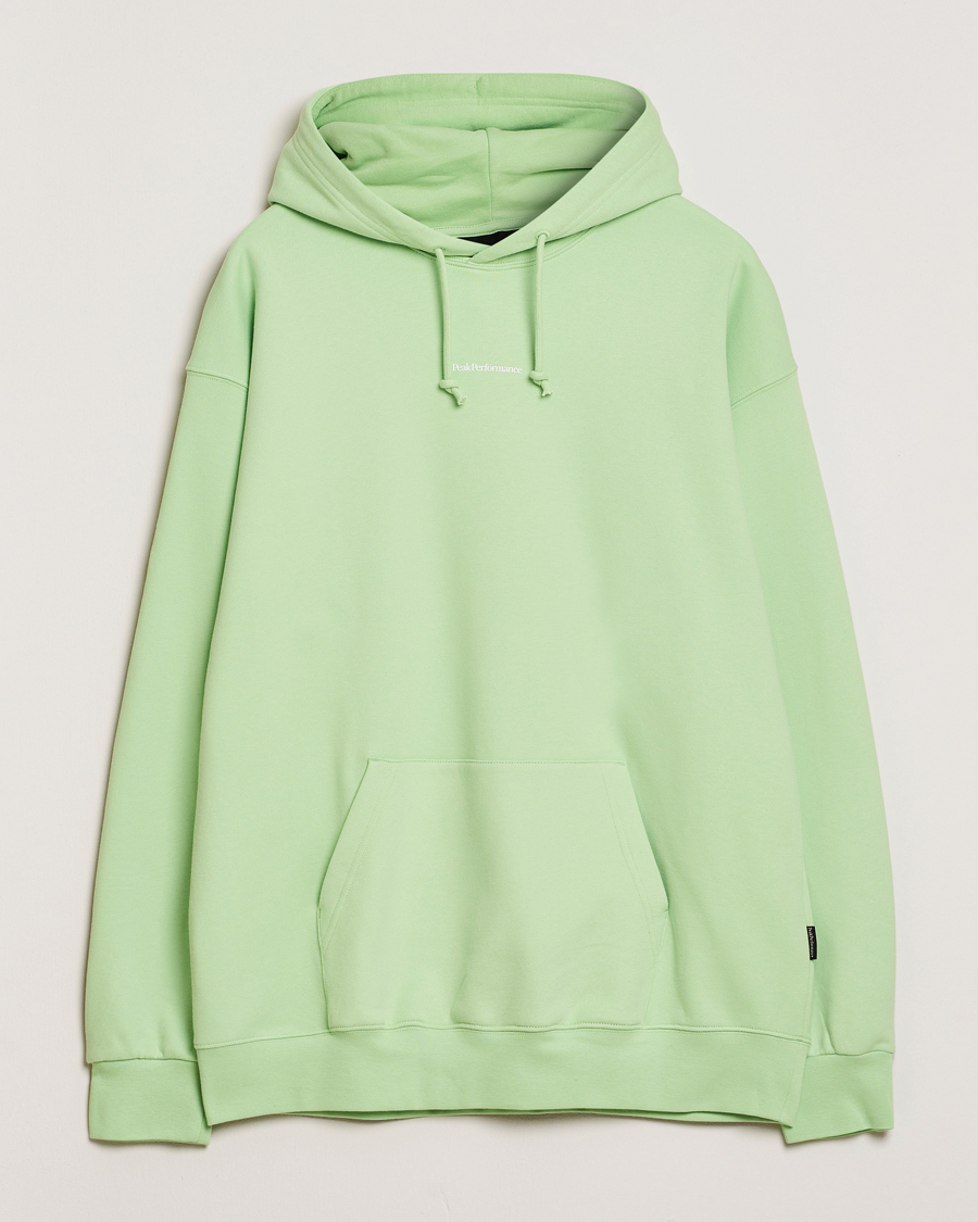 Peak Performance Original Terry Hoodie Vivid Green