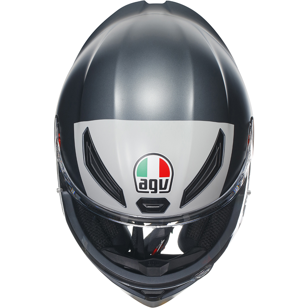 AGV - Casque K1 S Limit 46 Gris / Noir