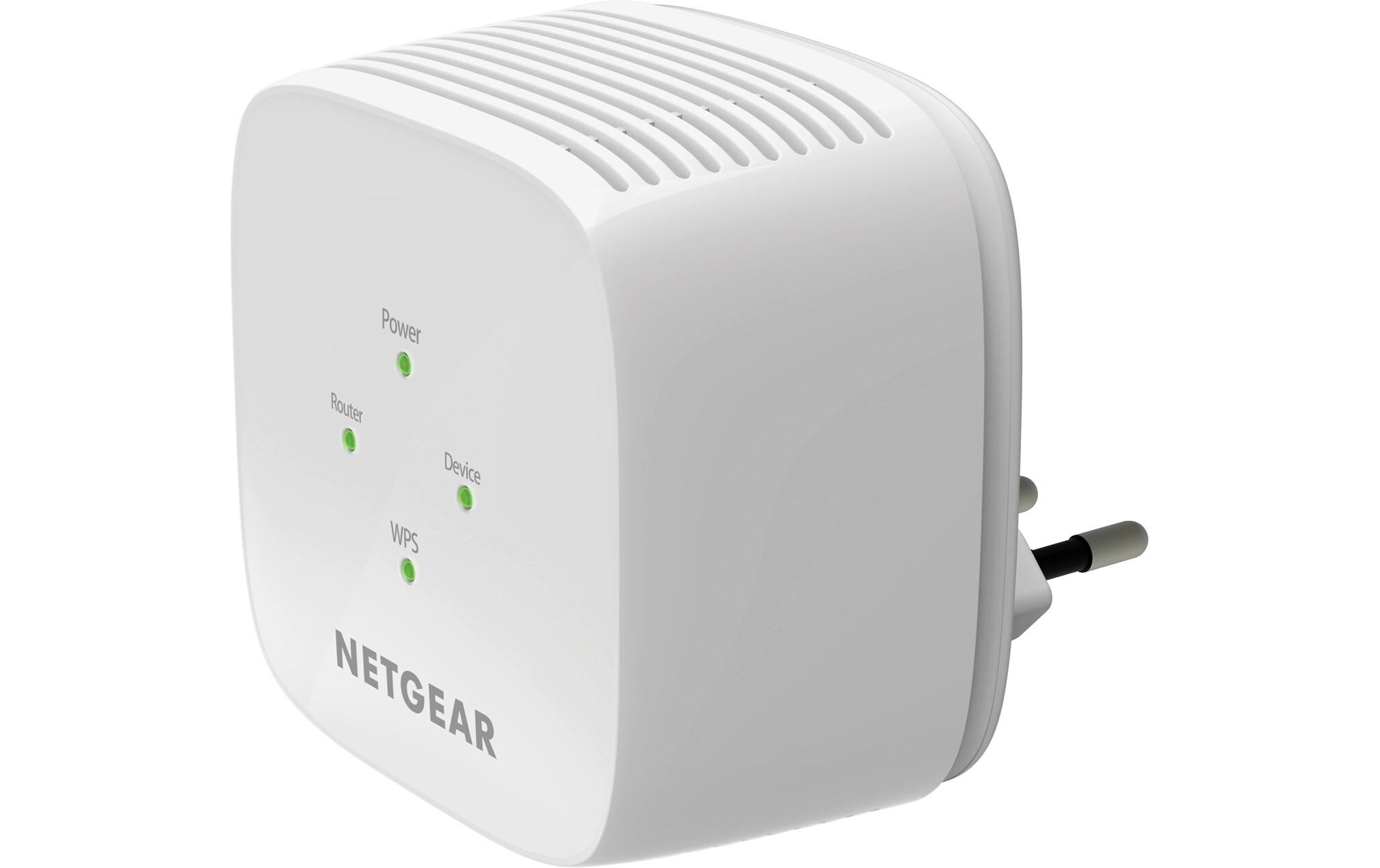WLAN-Mesh-Repeater EX6110Dual-Band WiFi Range Extender, 1,2 Gbps, Wandstecker, interne Antenne