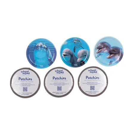 School-Mood Patchies Delfin