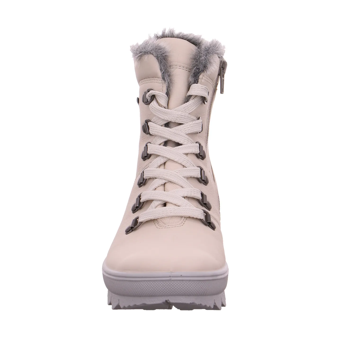 LEGERO Snowboot Offwhite Leder  mit Gore-Tex Membrane