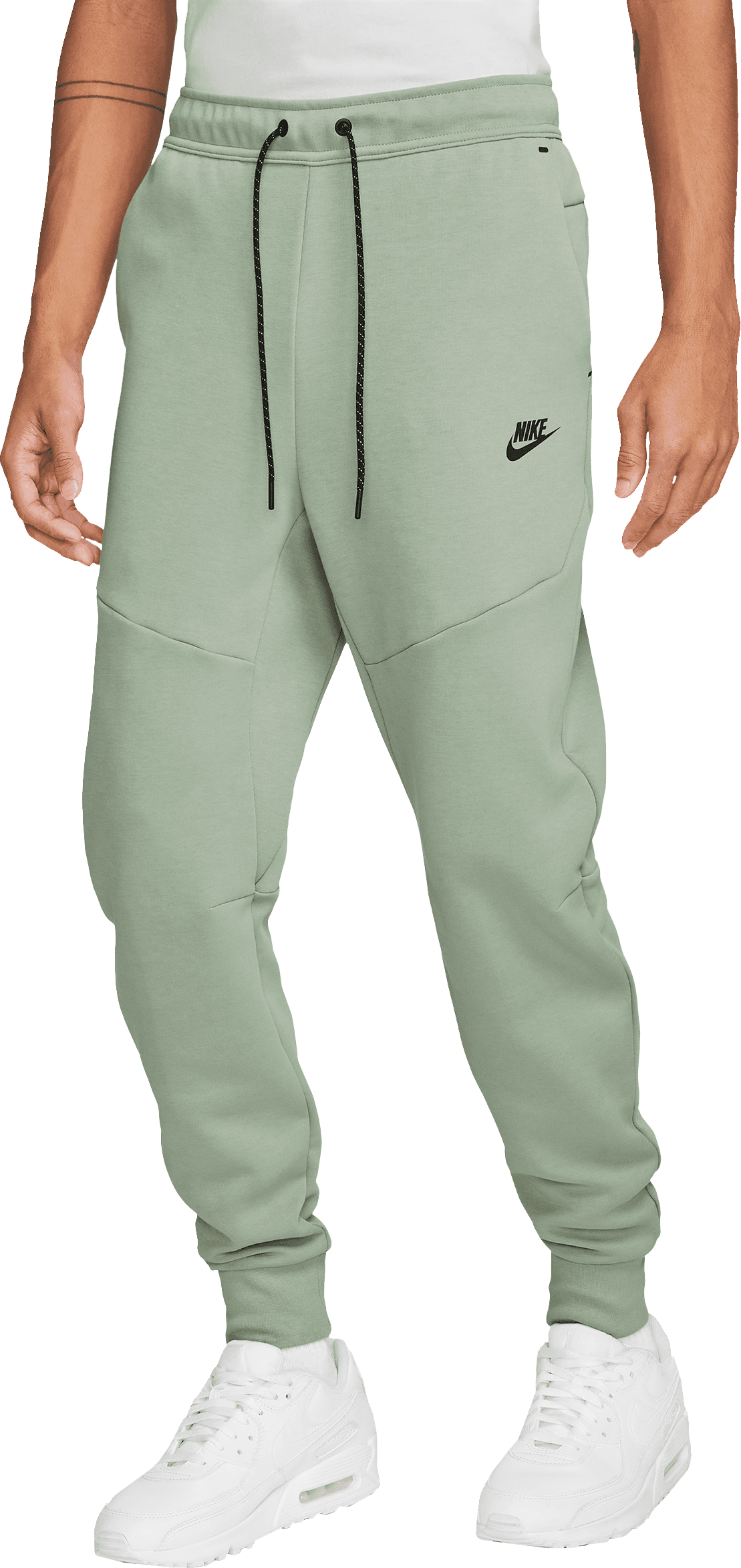 Nike Tech Fleece Jogginghose Tall Grün Schwarz F330