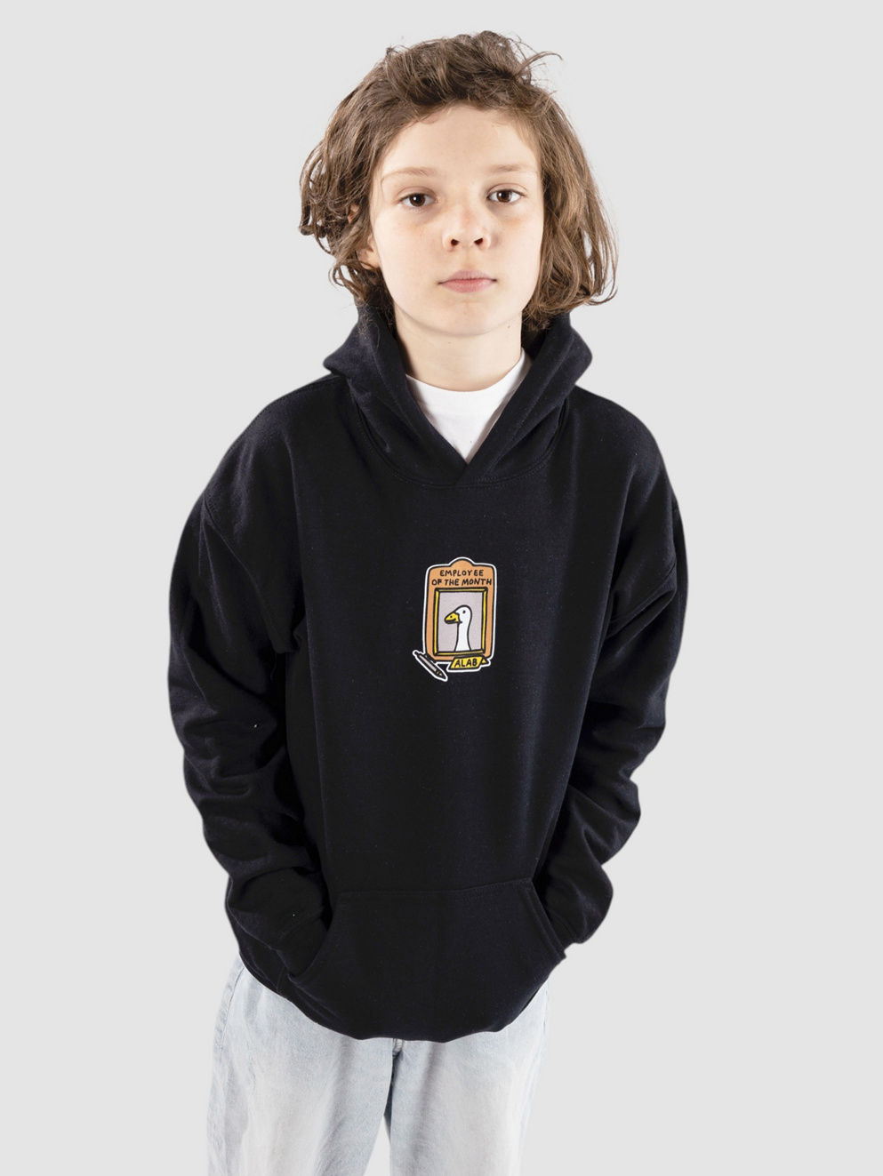 A.LAB Not So Silly Kids Hoodie black