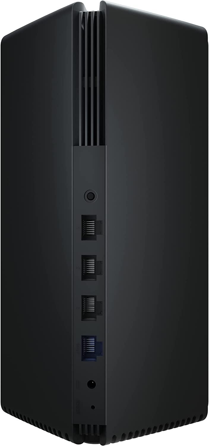(2976Mbit/s) Mesh System AX3000 Wi-Fi Router Internet WLAN Modem mit 3x LAN   1x WAN 2.4 Ghz / 5 GHz (DVB4315GL) - Schwarz
