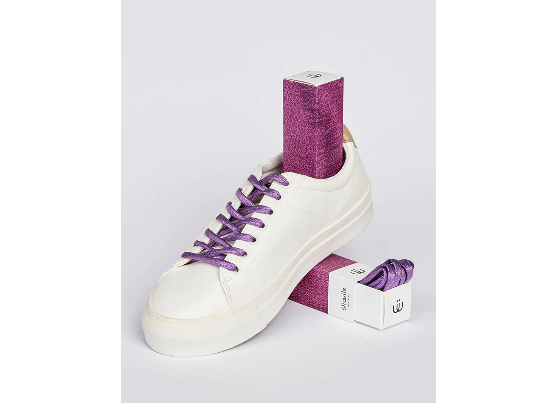 Lacets manhattan violet