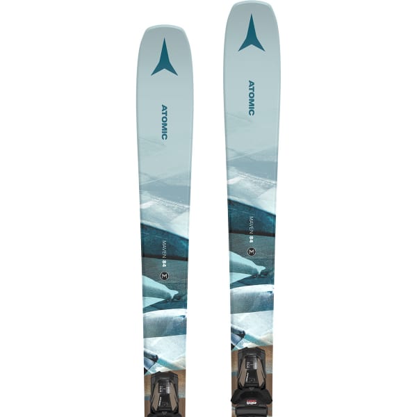 Pack ski ATOMIC MAVEN 84 GREY/BLUE + M 10 GW GREY/BLUE