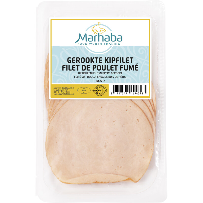 Marhaba Gerookte kipfilet