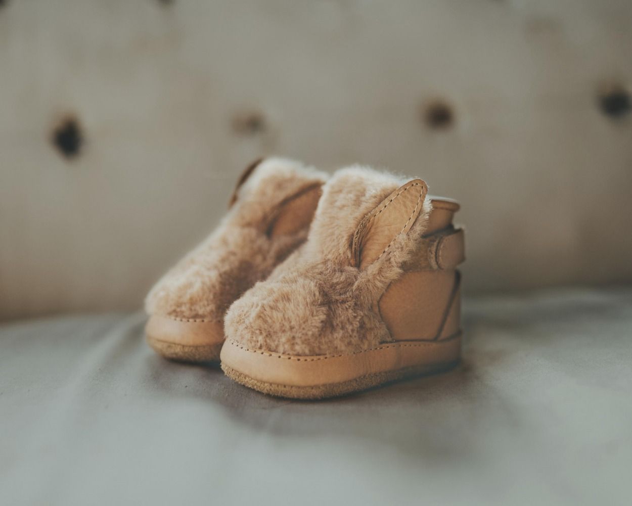 Donsje Richy Booties - Fluffy Bunny