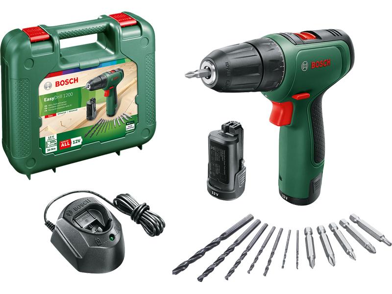 Bosch Akku-Bohrschrauber EasyDrill 1200 Kit Bosch EasyDrill 1200 2 x 1.5 Ah