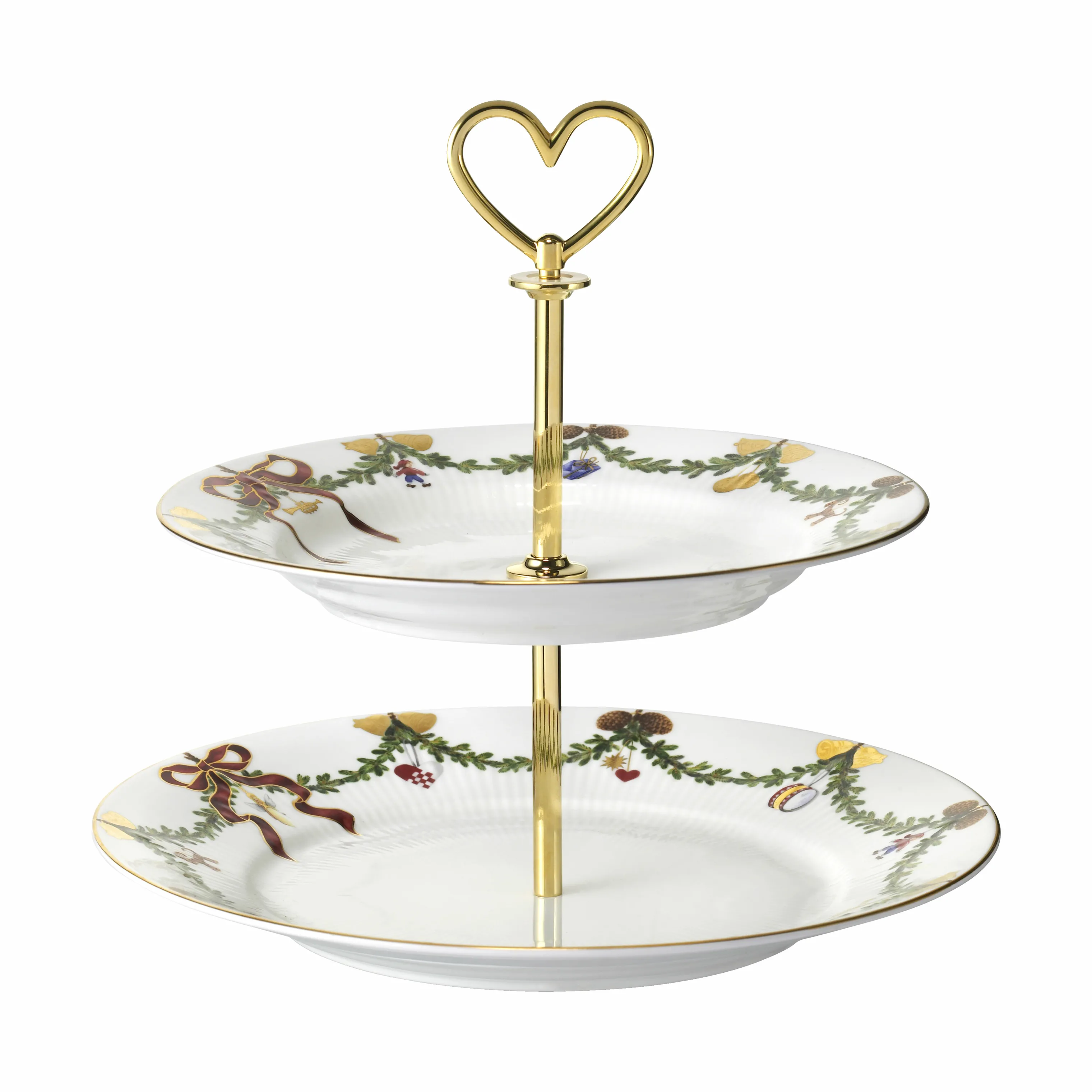 Royal Copenhagen Stjerne Riflet Jul Étagère