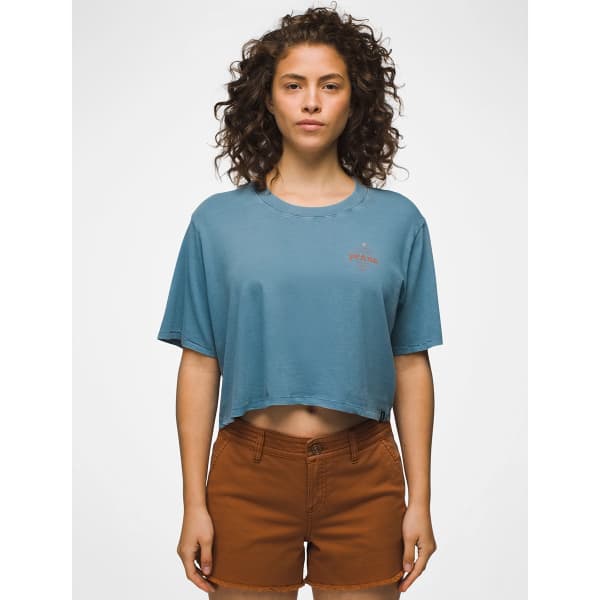 T-shirt PRANA EVERYDAY GRAPHIC CROP TEE W HIGHT TIDE ARCH