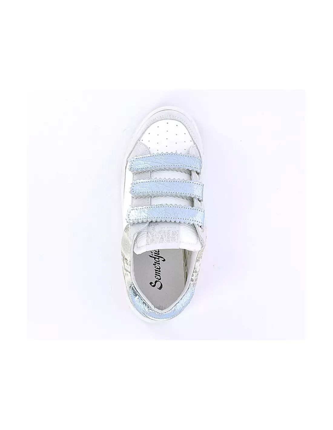SMR - SEMERDJIAN 7636 - Baskets Blancargentmulti