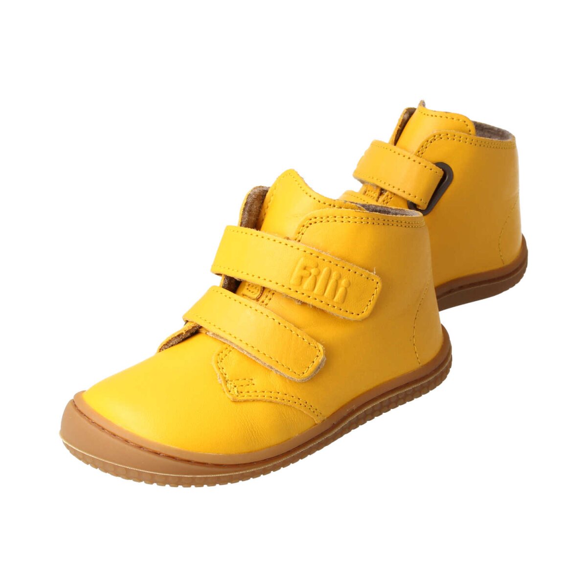 MB4213-F4 mustard SOFT-FEET BIO nappa fleece velcro Weite/M
