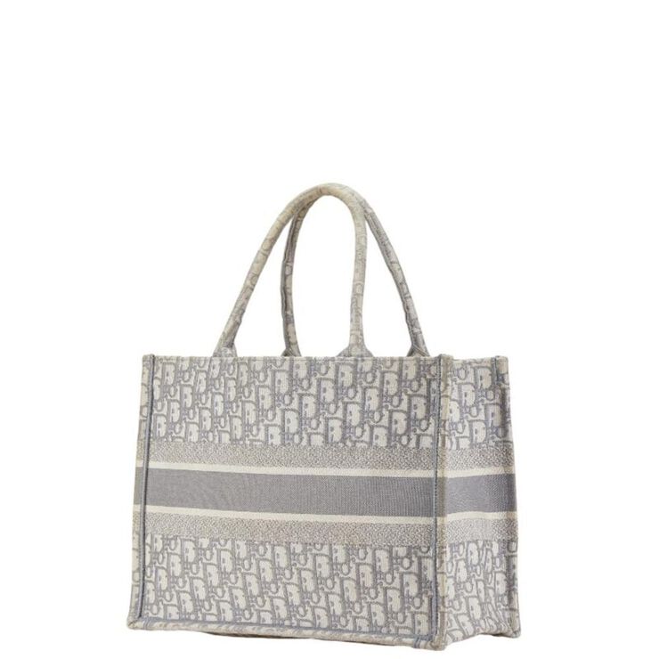 Dior Vintage Dior Book Tote Blue