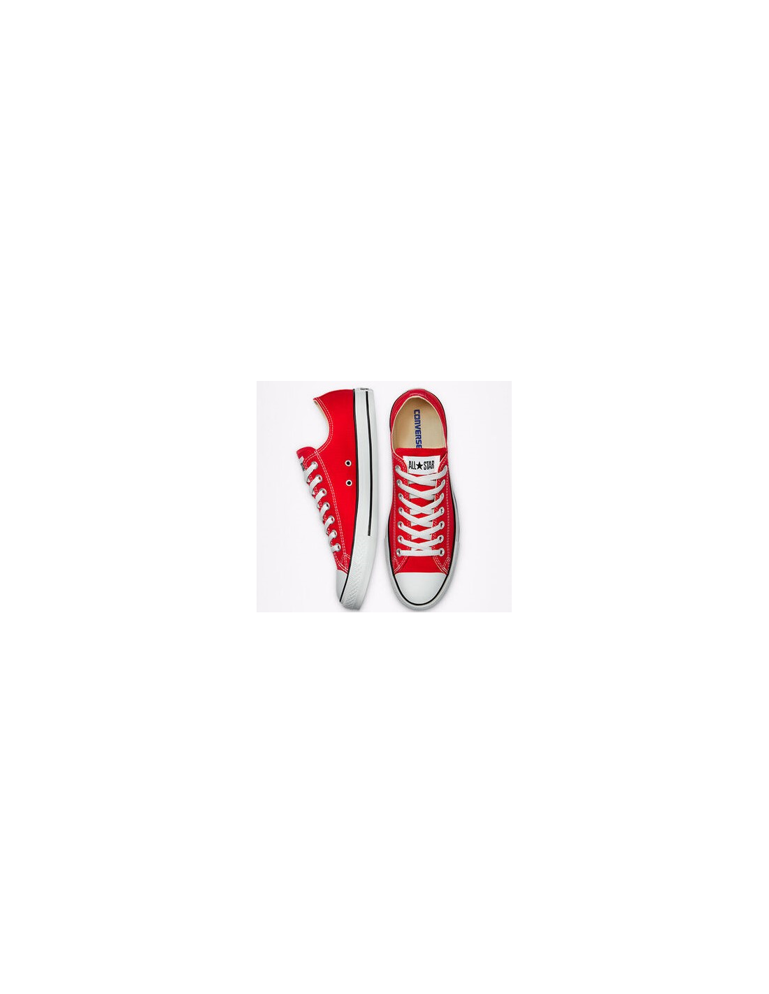 converse sneakers basses mixte all star ox rouge