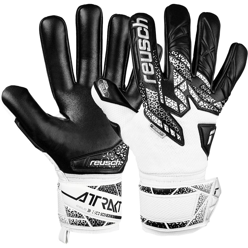 Reusch Attrakt Gold NC Torwarthandschuhe white