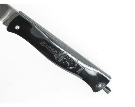 Douk Douk GEANT Carbone - Manche Acier Noir Couteau de poche Le Thiers par Cognet Douk Douk