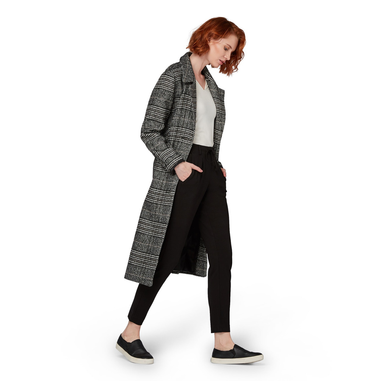 Tom Tailor Jersey loose fit pants ankle