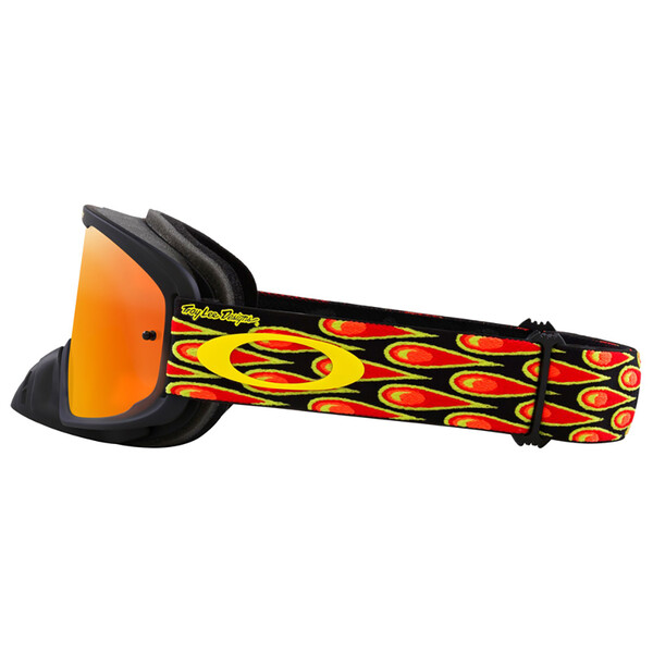 Oakley - Masque O Frame 2.0 Pro MX Troy Lee Designs Speed Bubbles - Ecran iridium Noir / Jaune