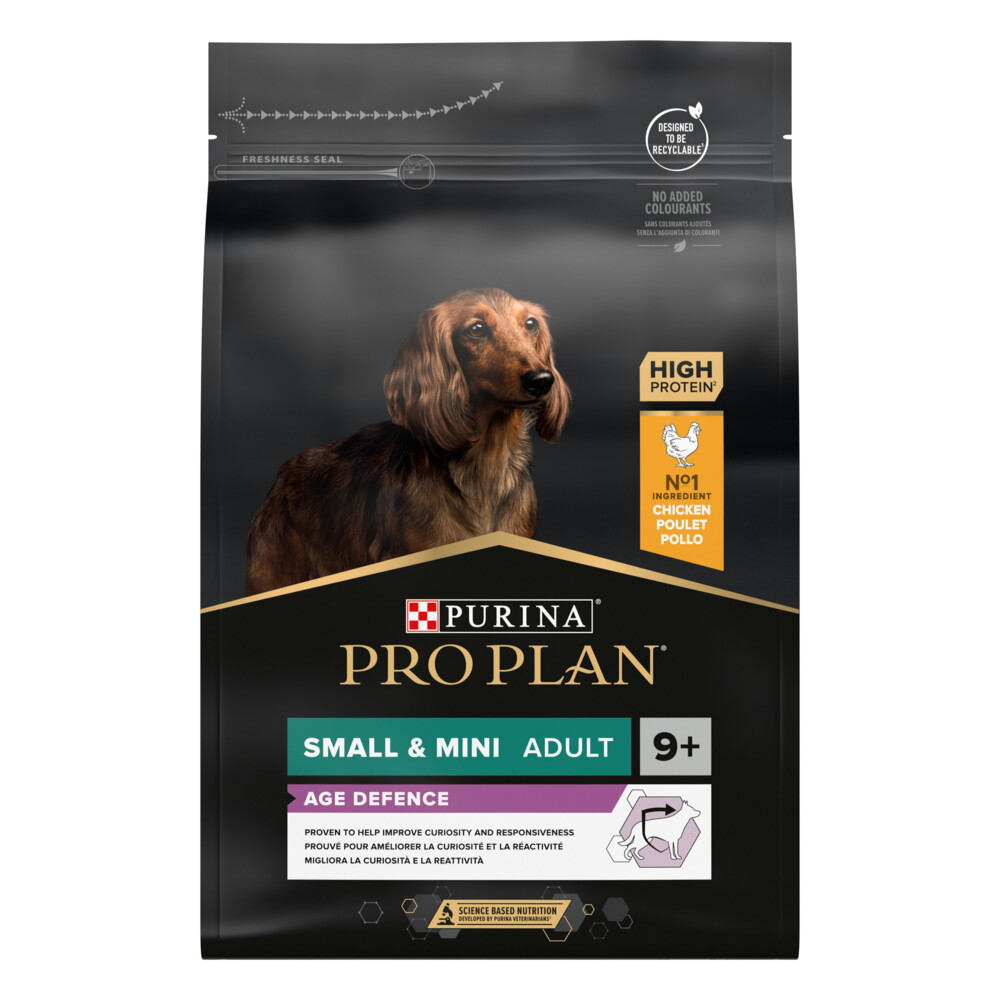 Pro Plan Adult 9+ Small & Mini Age Defence Kip3 kg