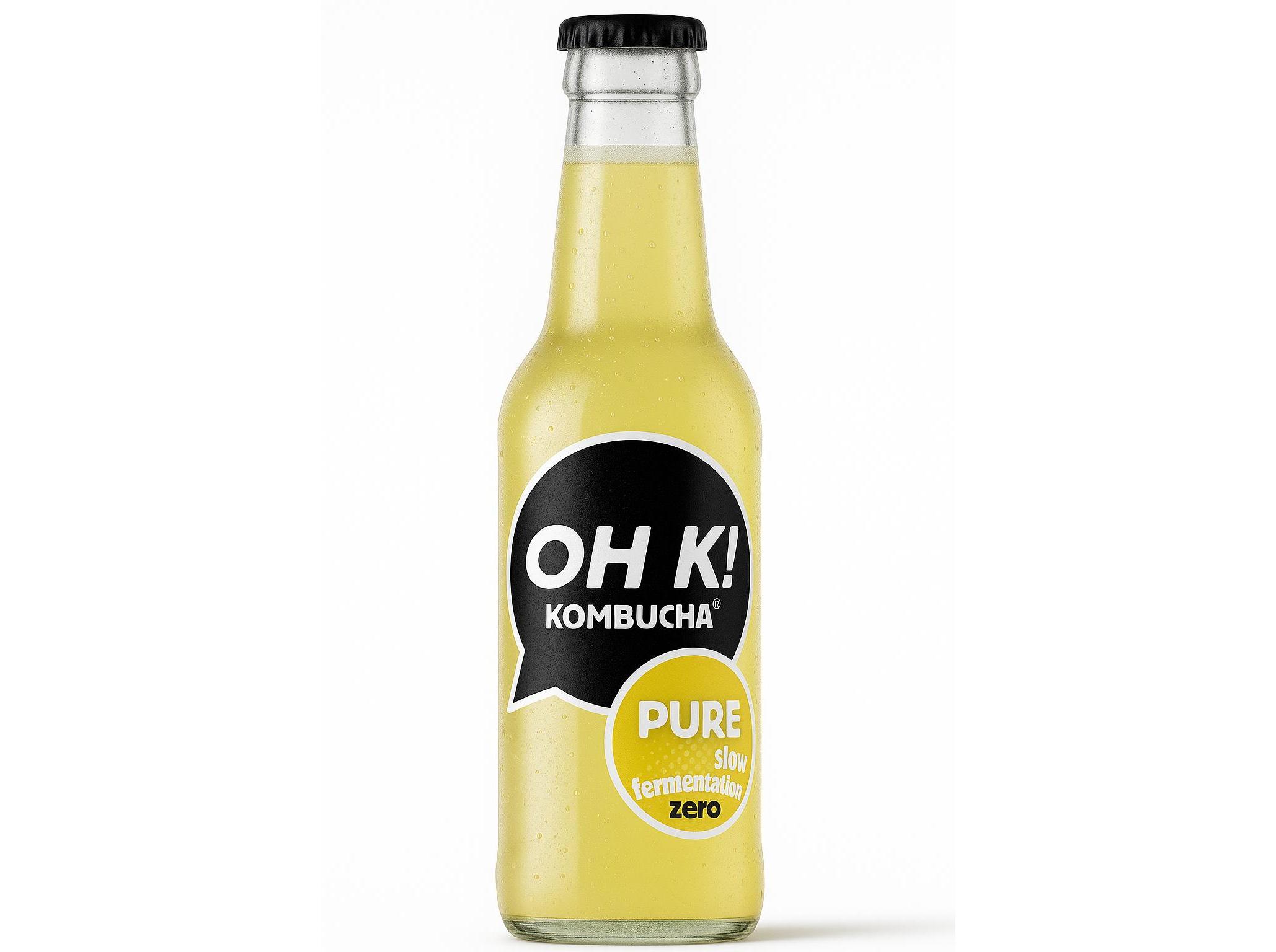 KOMBUCHA BIO OH K! PURE (CHÁ VERDE E JASMIM) 330ML