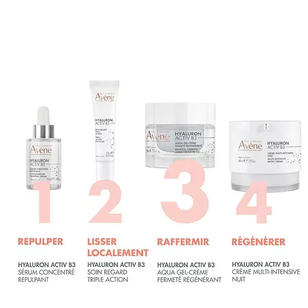 Avène Hyaluron Activ B3 Jour Aqua Gel Crème Régénération Cellulaire 50ml