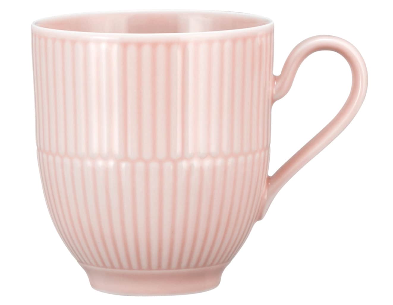 Seltmann Weiden Kaffeebecher AMINA 6er Set Porzellan rosé