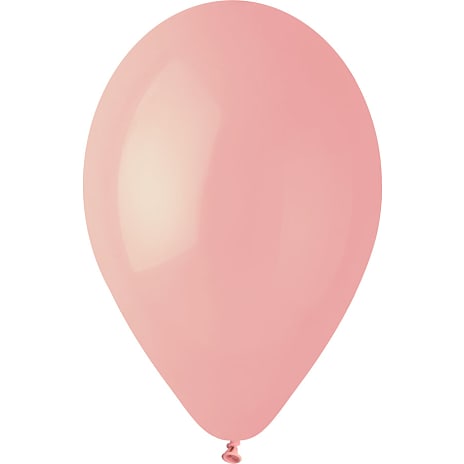 Latexballoner30 cm 6-pak - baby rosa