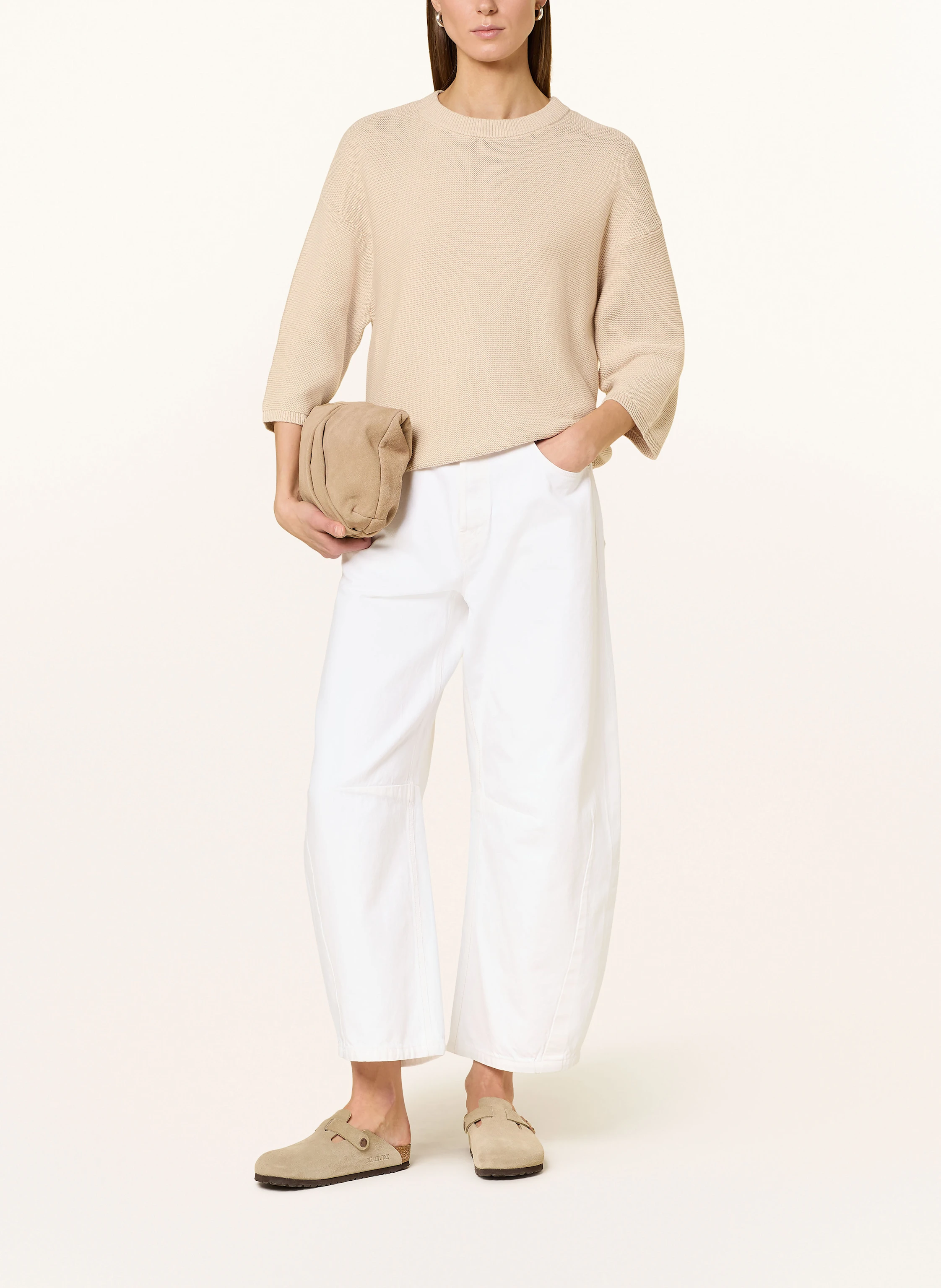 comma casual identity Pullover mit 3/4-Arm