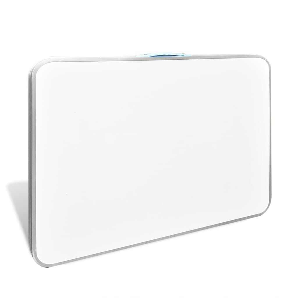 Opvouwbare kampeertafel met metalen frame 80 x 60 cm