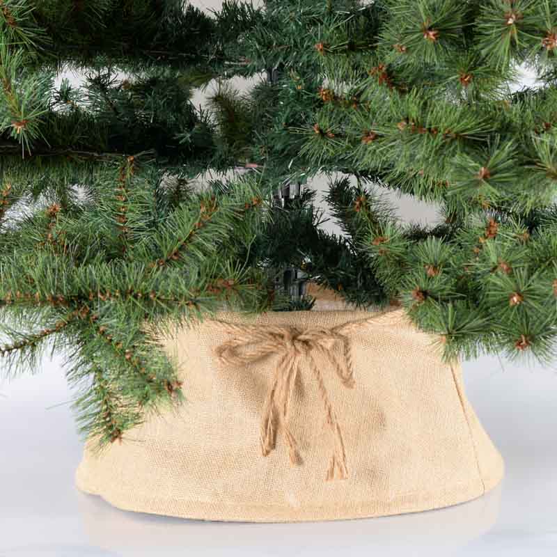 Tour de sapin en jute