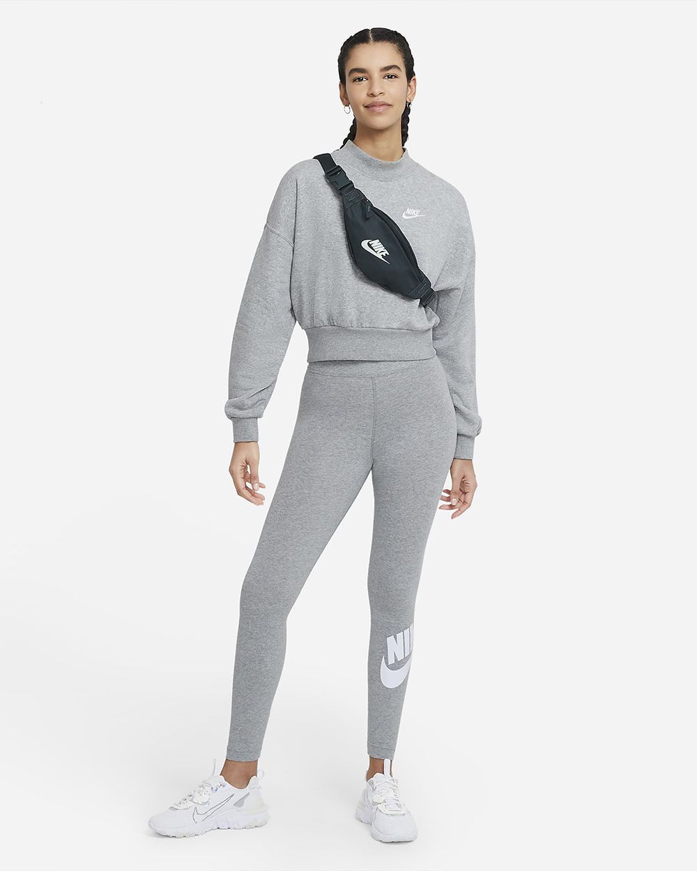 Legging Nike Sportswear Essential Gris pour femme