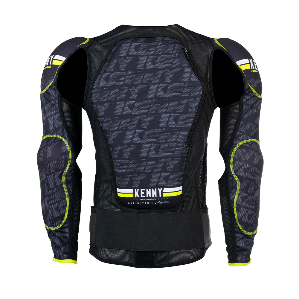 Kenny - Gilet de protection Performance Ultimate Noir / Jaune