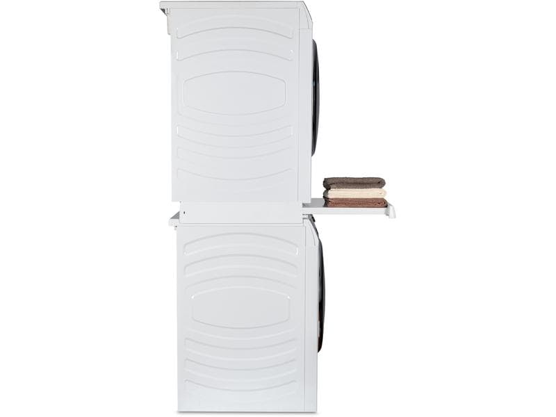 Haier Verbindungssatz Stacking Kit HASTKU10 Weiss Zwischenbausatz für Waschturm mit Auszug