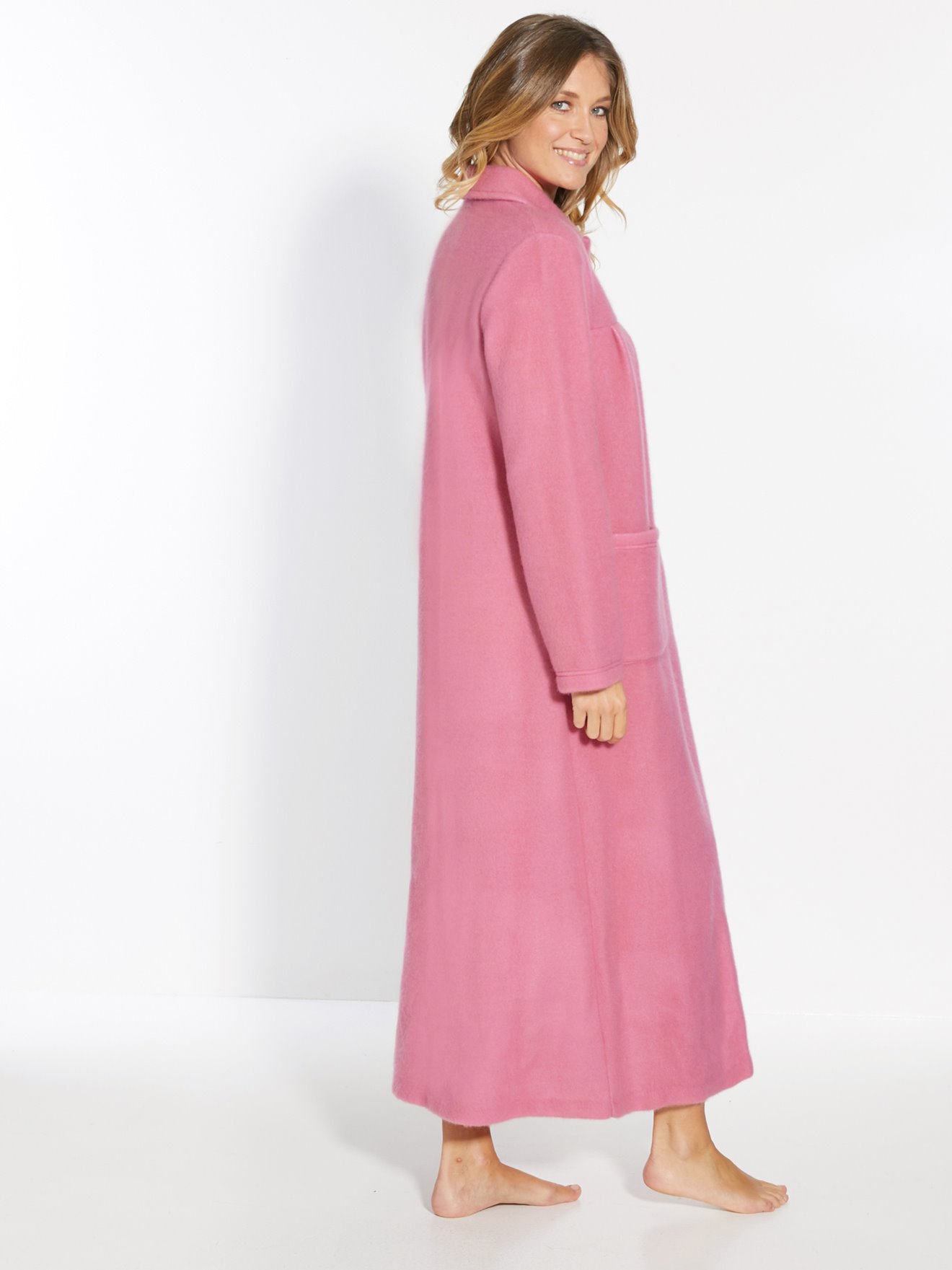 Robe de chambre col Claudine courtelle