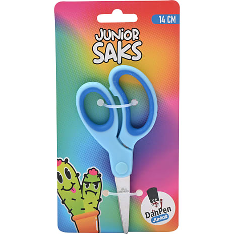 Danpen junior saks 14 cm - blå