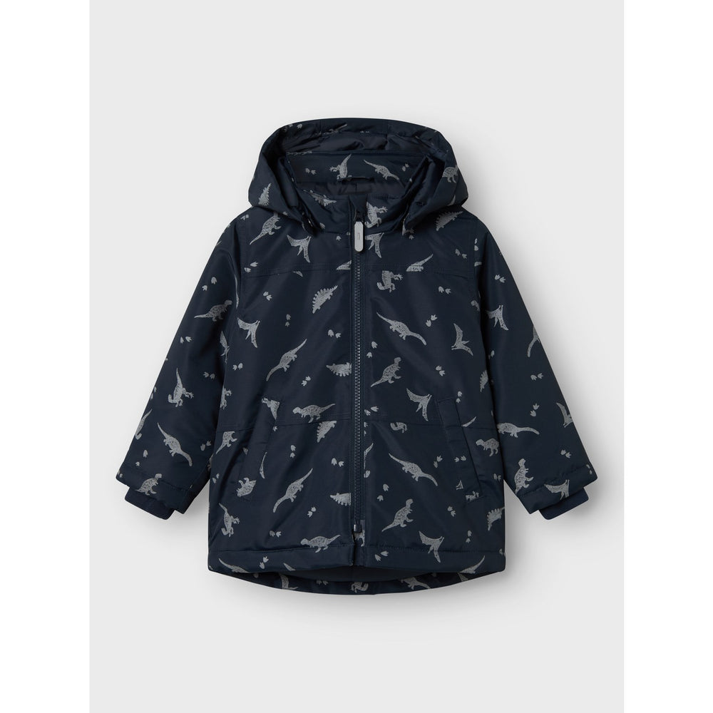 Køb Name It Dark Sapphire Ref Dino Nmmmax Pa Jakke Ref Aop Noos