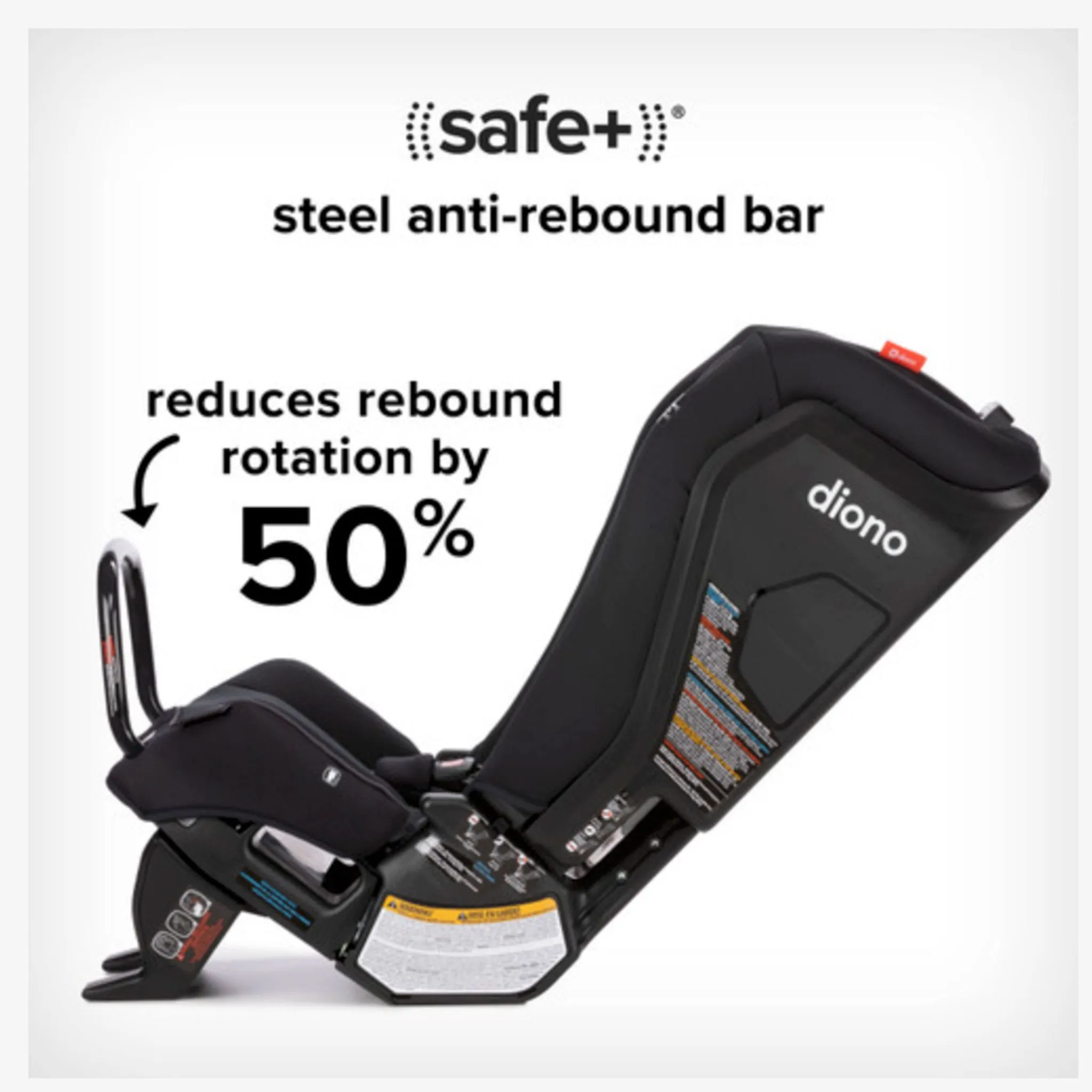 Diono Siège d'Auto Radian® 3RXT® SafePlus™ - Noir