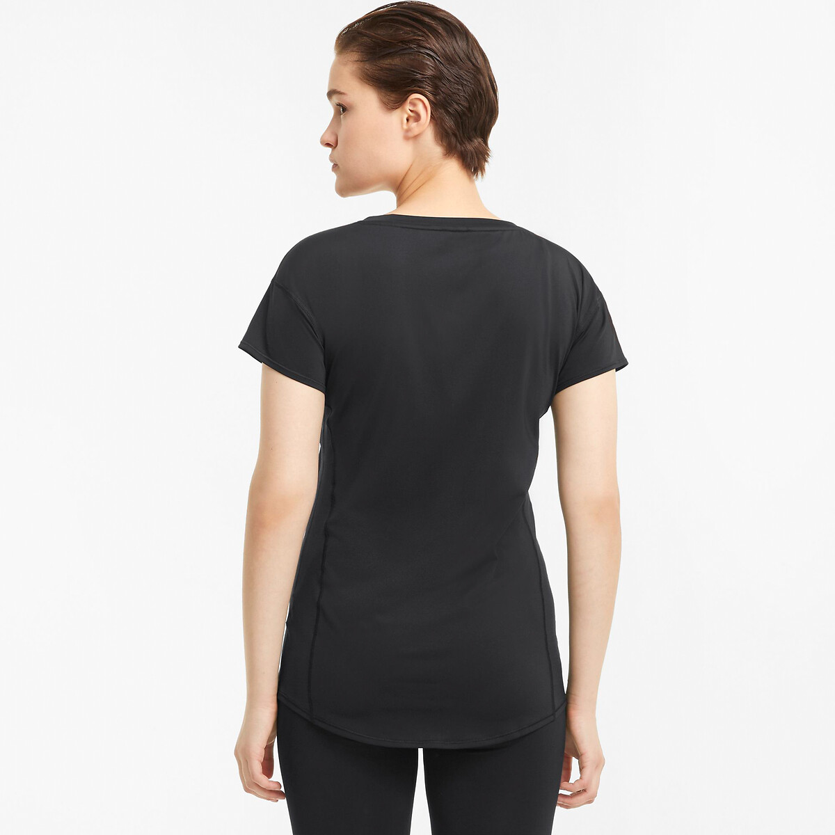 Camiseta PUMA com gola redonda e mangas curtas