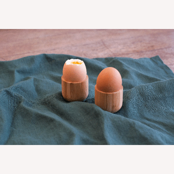 2 coquetiers en bambou Pebbly