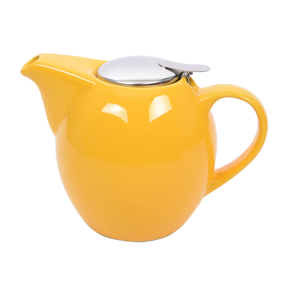 Théière bollo 0,5 l jaune Table passion