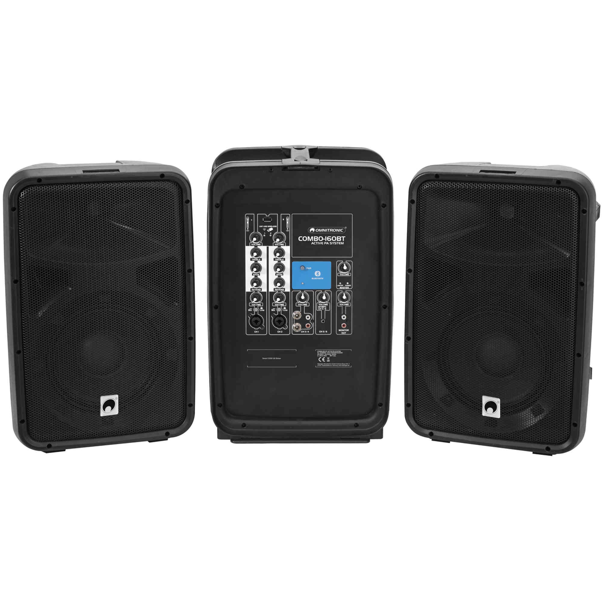 Omnitronic COMBO-160BT PA-systeem