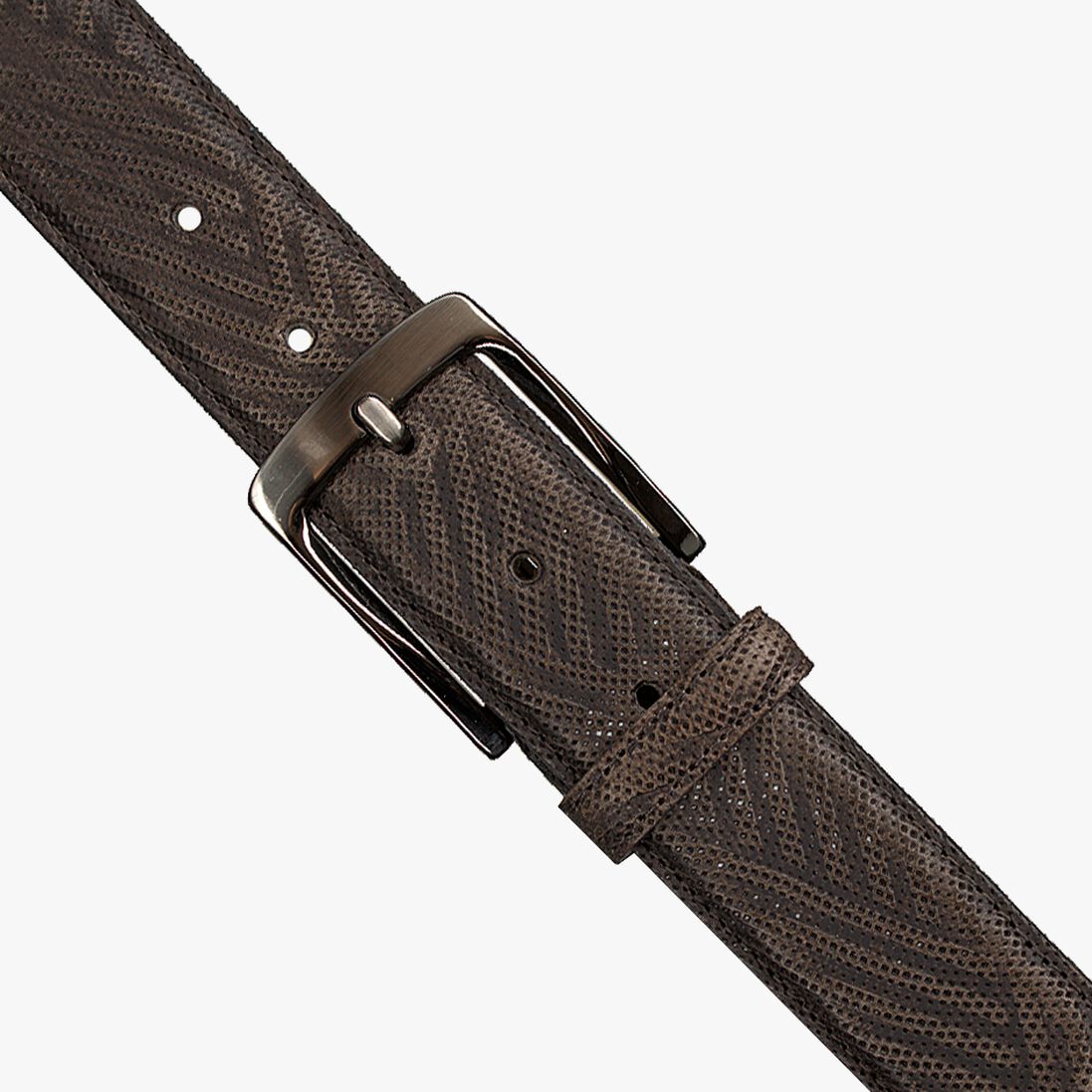 REHAB grijze rehab riem belt zig zag