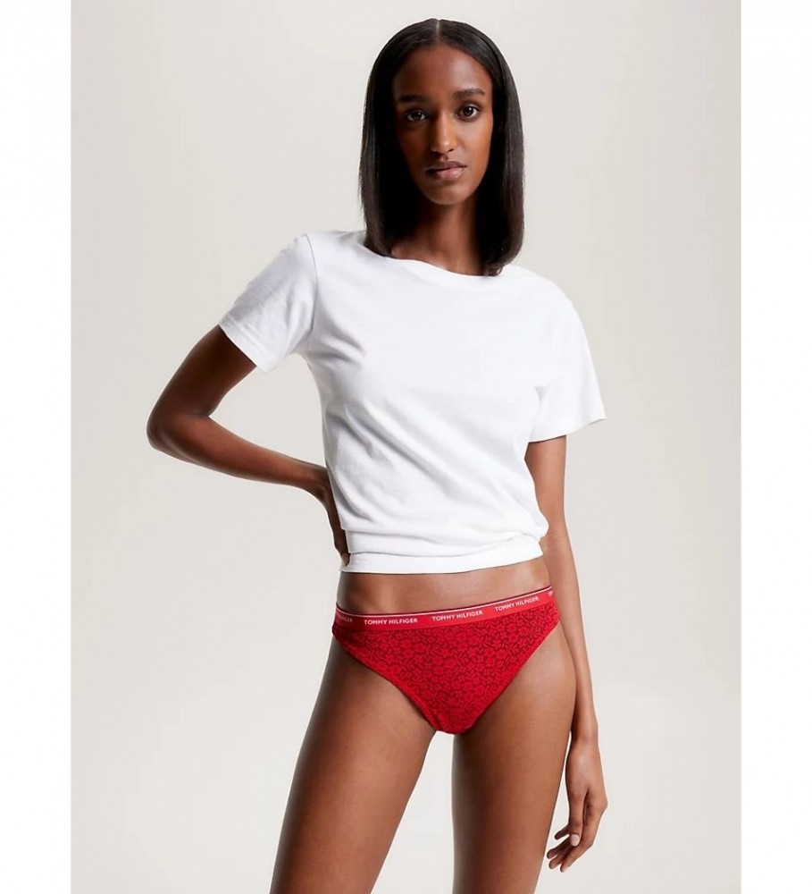 Pacote com 5 tangas Tommy Hilfiger Premium Essential multicoloridas