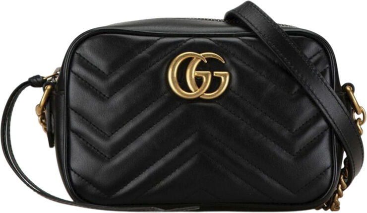 Gucci Vintage Gucci Marmont Black