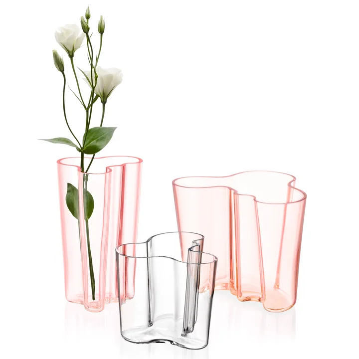 Iittala - Aalto Vase Savoy 120 mm, opalweiss