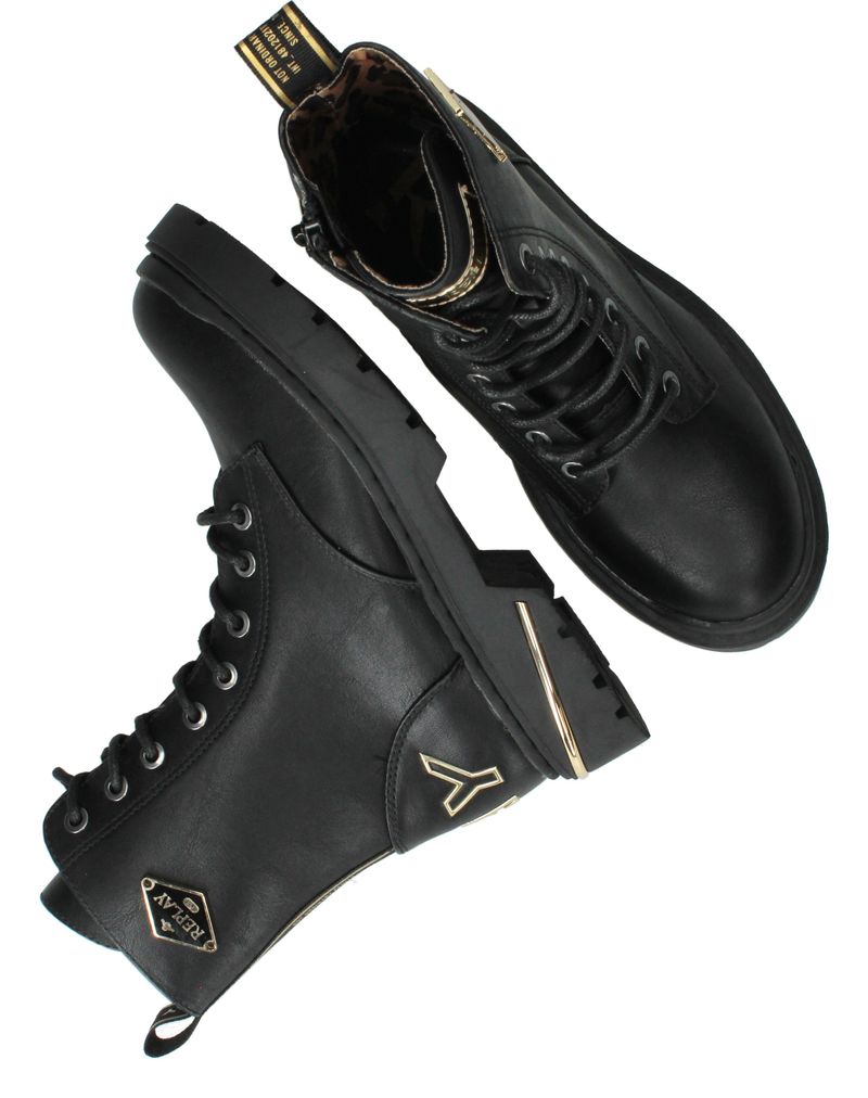 Replay Joplin 15 Veterboots Zwart Meisjes